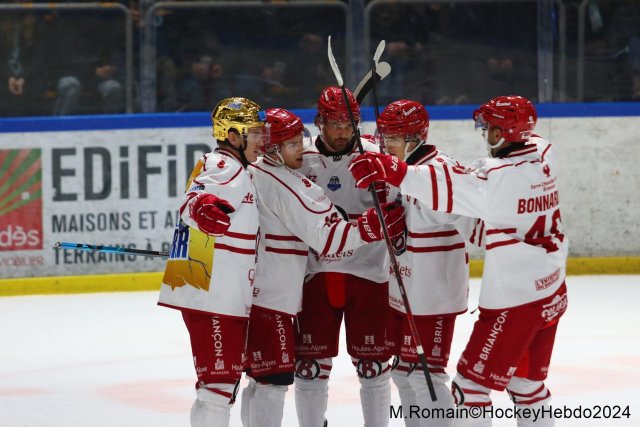 Photo hockey match Rouen - Briançon  le 08/11/2024