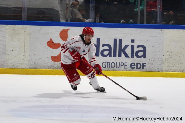 Photo hockey match Rouen - Briançon  le 08/11/2024