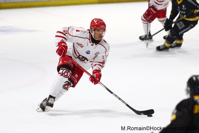 Photo hockey match Rouen - Briançon  le 08/11/2024