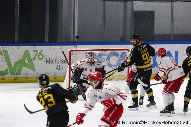 Photo hockey match Rouen - Briançon  le 08/11/2024