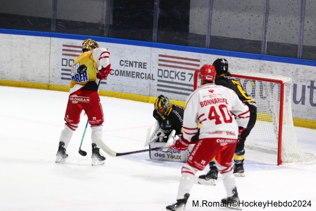 Photo hockey match Rouen - Briançon  le 08/11/2024