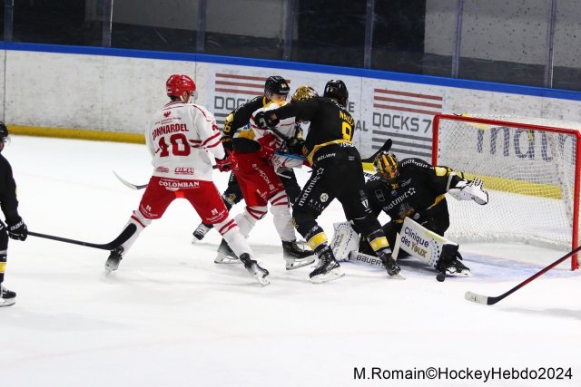Photo hockey match Rouen - Briançon  le 08/11/2024