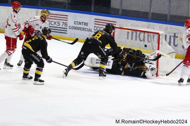 Photo hockey match Rouen - Briançon  le 08/11/2024