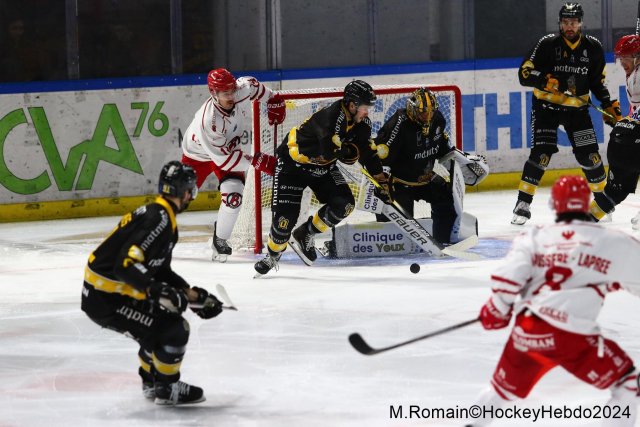 Photo hockey match Rouen - Briançon  le 08/11/2024