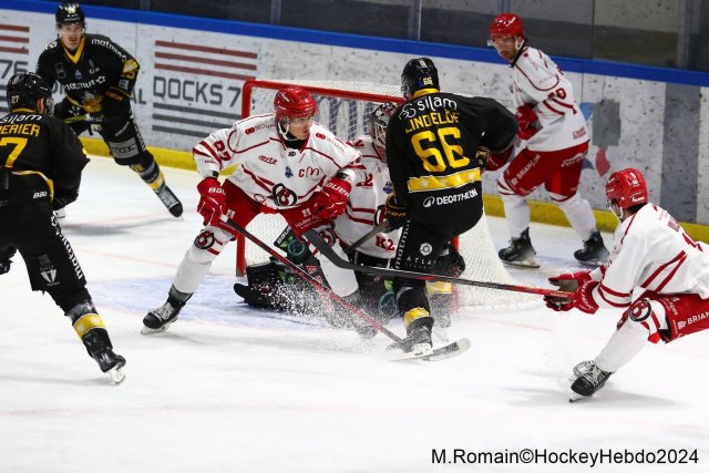 Photo hockey match Rouen - Briançon  le 08/11/2024