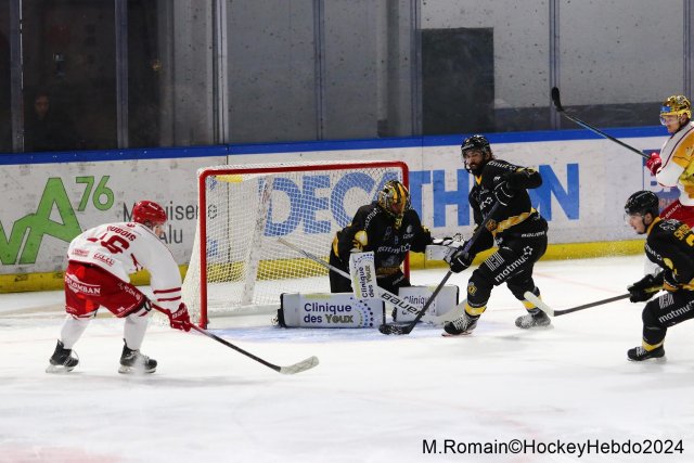 Photo hockey match Rouen - Briançon  le 08/11/2024