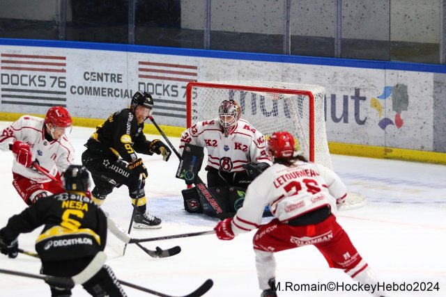 Photo hockey match Rouen - Briançon  le 08/11/2024