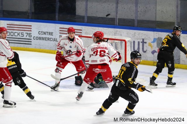 Photo hockey match Rouen - Briançon  le 08/11/2024