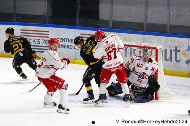 Photo hockey match Rouen - Briançon  le 08/11/2024