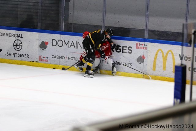 Photo hockey match Rouen - Briançon  le 08/11/2024