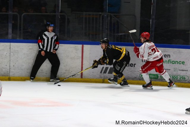 Photo hockey match Rouen - Briançon  le 08/11/2024