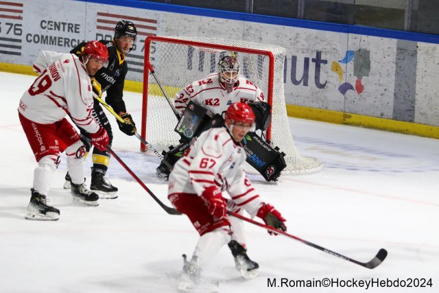 Photo hockey match Rouen - Briançon  le 08/11/2024