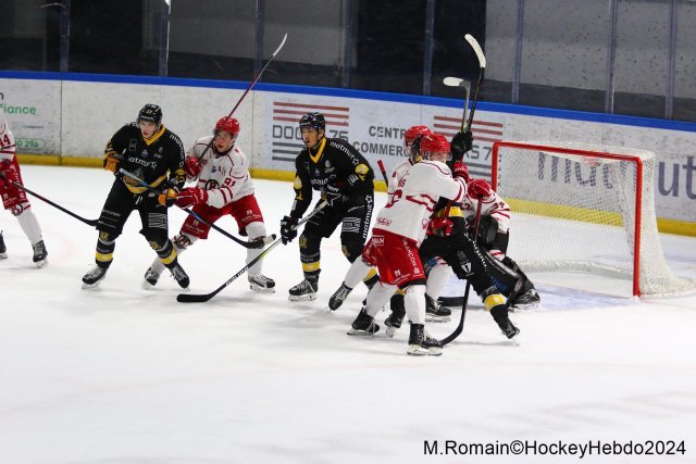 Photo hockey match Rouen - Briançon  le 08/11/2024