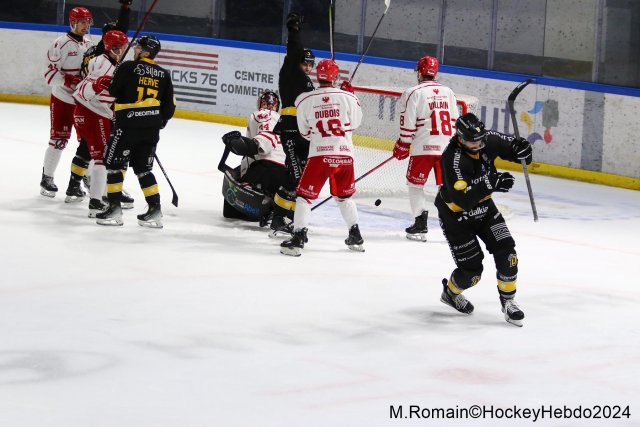 Photo hockey match Rouen - Briançon  le 08/11/2024