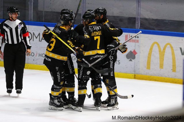 Photo hockey match Rouen - Briançon  le 08/11/2024