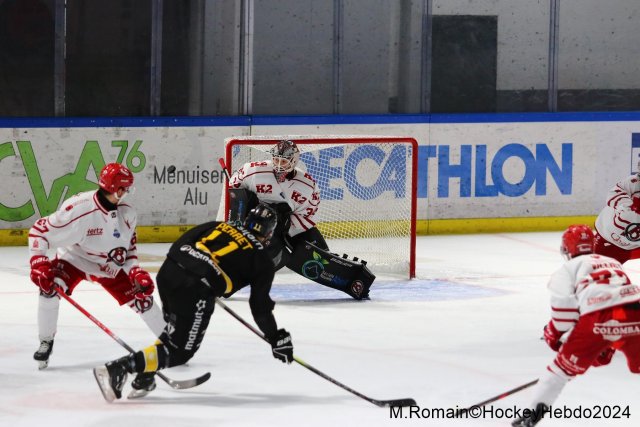 Photo hockey match Rouen - Briançon  le 08/11/2024