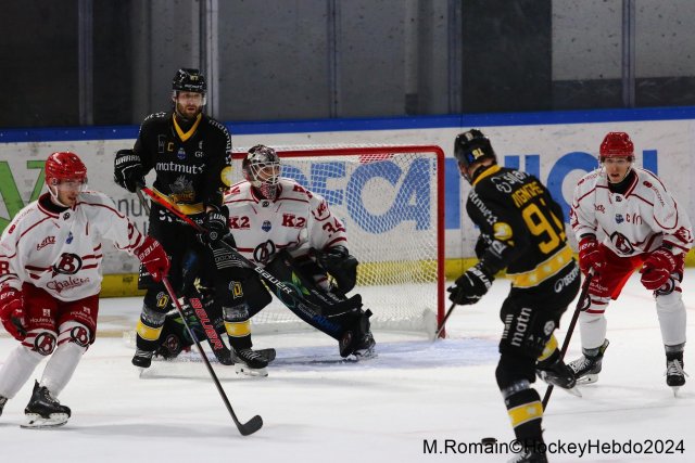 Photo hockey match Rouen - Briançon  le 08/11/2024