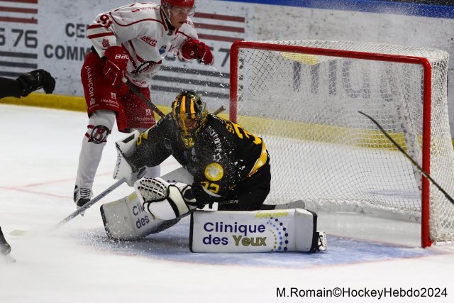 Photo hockey match Rouen - Briançon  le 08/11/2024