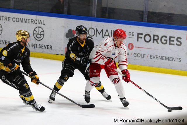 Photo hockey match Rouen - Briançon  le 08/11/2024