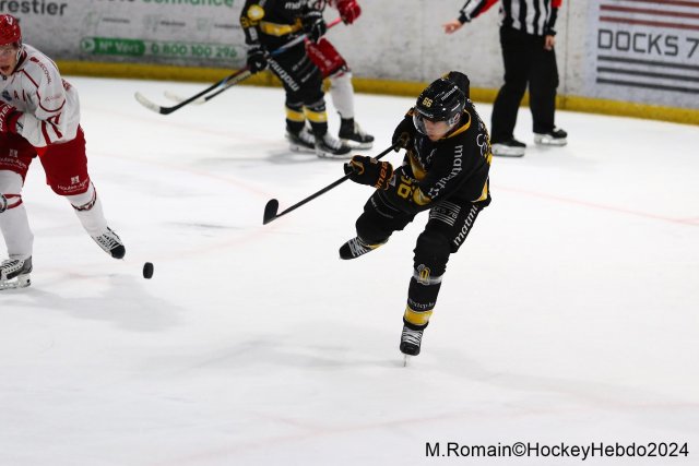 Photo hockey match Rouen - Briançon  le 08/11/2024