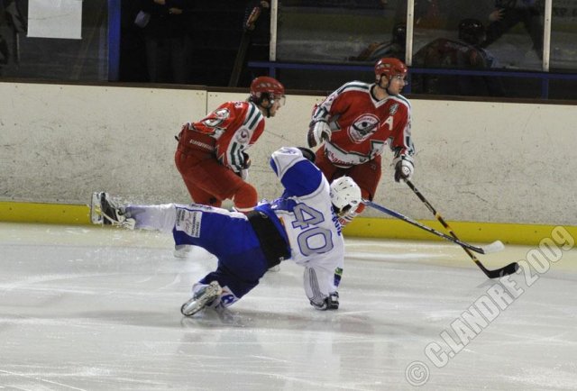 Photo hockey match Courbevoie  - Reims le 27/10/2009