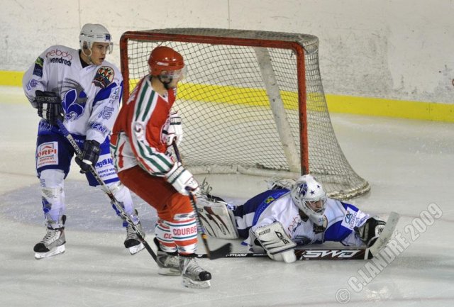 Photo hockey match Courbevoie  - Reims le 27/10/2009