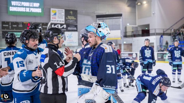 Photo hockey match Tours  - Nantes le 09/11/2024