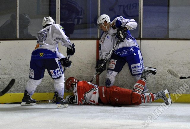 Photo hockey match Courbevoie  - Reims le 27/10/2009