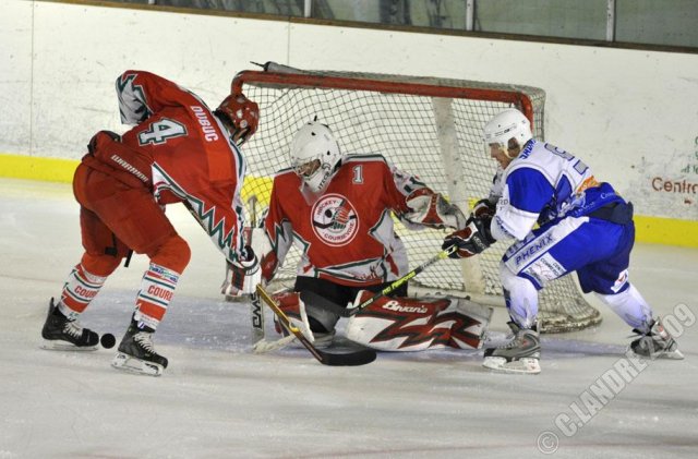 Photo hockey match Courbevoie  - Reims le 27/10/2009