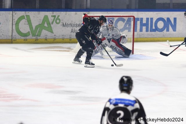 Photo hockey match Rouen - Angers  le 10/11/2024