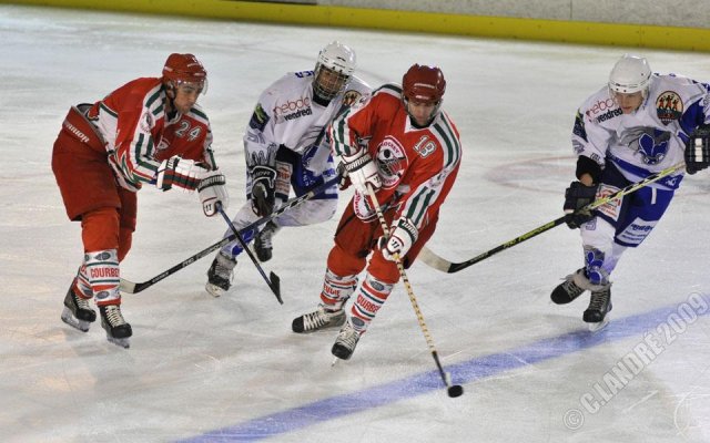 Photo hockey match Courbevoie  - Reims le 27/10/2009