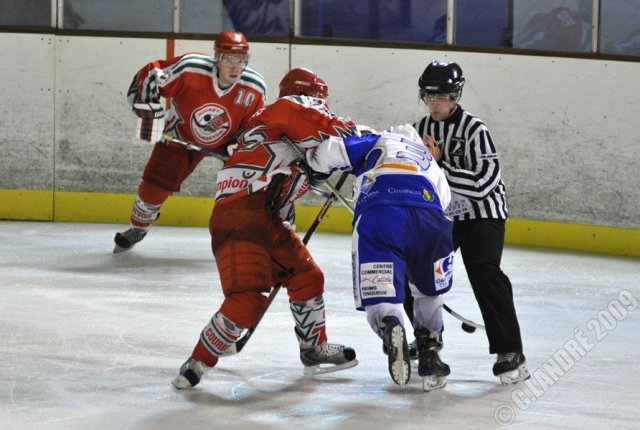 Photo hockey match Courbevoie  - Reims le 27/10/2009