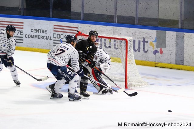Photo hockey match Rouen - Angers  le 10/11/2024