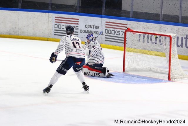 Photo hockey match Rouen - Angers  le 10/11/2024