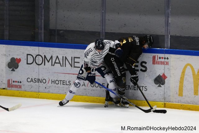 Photo hockey match Rouen - Angers  le 10/11/2024