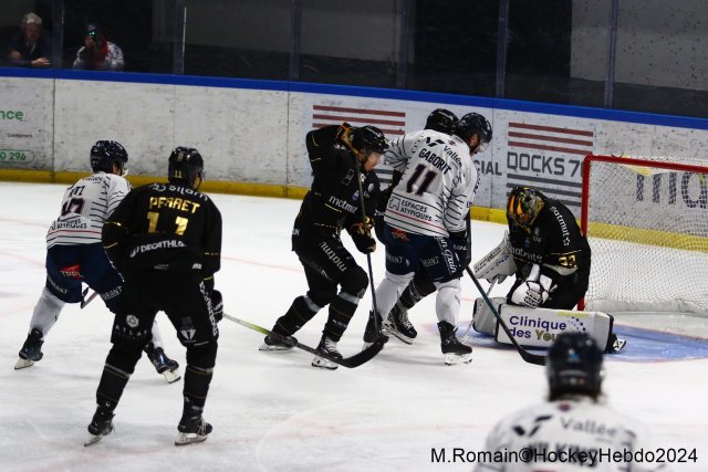 Photo hockey match Rouen - Angers  le 10/11/2024