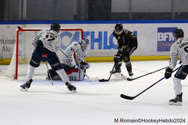 Photo hockey match Rouen - Angers  le 10/11/2024