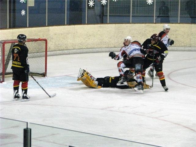 Photo hockey match Besançon - Colmar le 31/10/2009