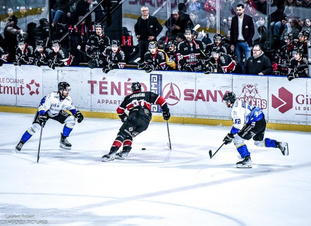 Photo hockey match Bordeaux - Gap  le 19/11/2024