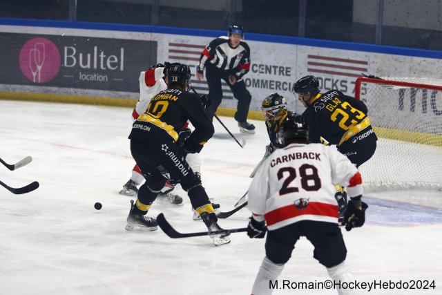 Photo hockey match Rouen - Chamonix  le 19/11/2024