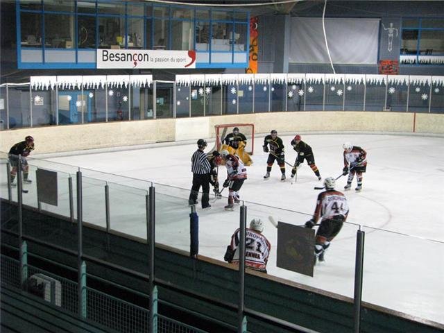 Photo hockey match Besançon - Colmar le 31/10/2009