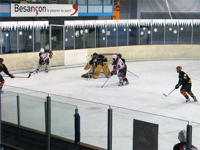 Photo hockey match Besançon - Colmar le 31/10/2009