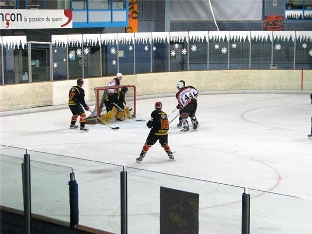 Photo hockey match Besançon - Colmar le 31/10/2009
