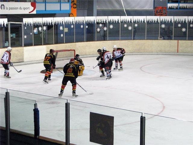 Photo hockey match Besançon - Colmar le 31/10/2009