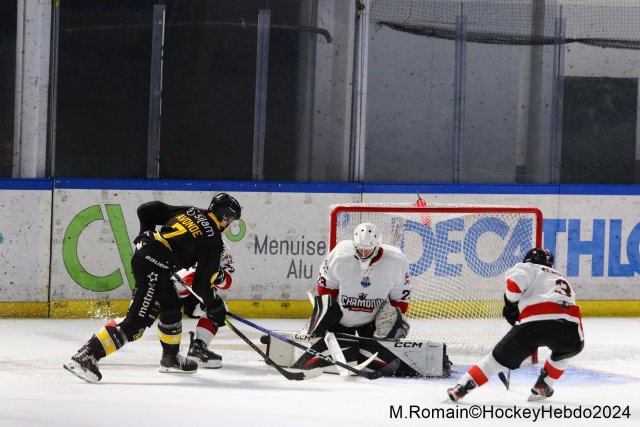 Photo hockey match Rouen - Chamonix  le 19/11/2024