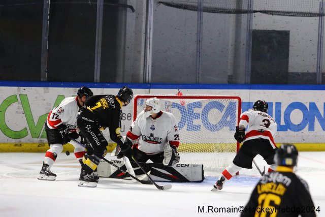 Photo hockey match Rouen - Chamonix  le 19/11/2024