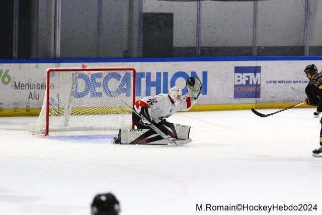 Photo hockey match Rouen - Chamonix  le 19/11/2024
