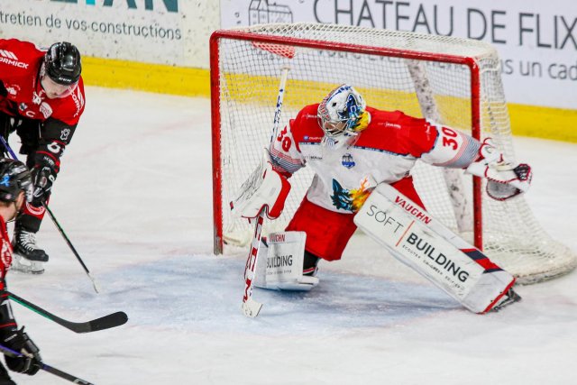 Photo hockey match Amiens  - Grenoble  le 19/11/2024