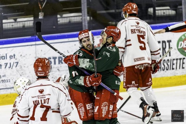 Photo hockey match Cergy-Pontoise - Briançon  le 19/11/2024