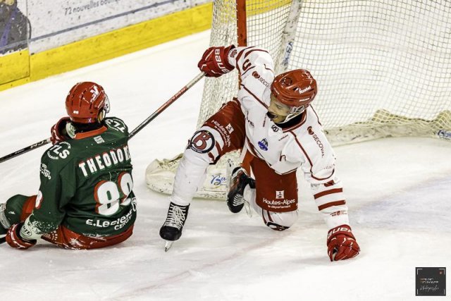 Photo hockey match Cergy-Pontoise - Briançon  le 19/11/2024